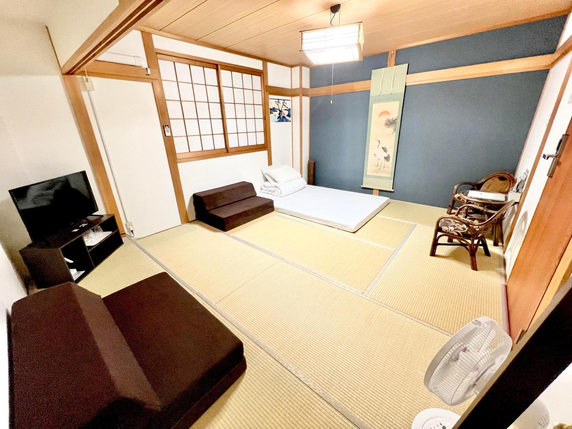 関空直行,駅3分一軒家guesthouse017大阪,3線利用,難波,心斎橋,道頓堀直行10分,奈良,Usj直行30分 Zimmer foto